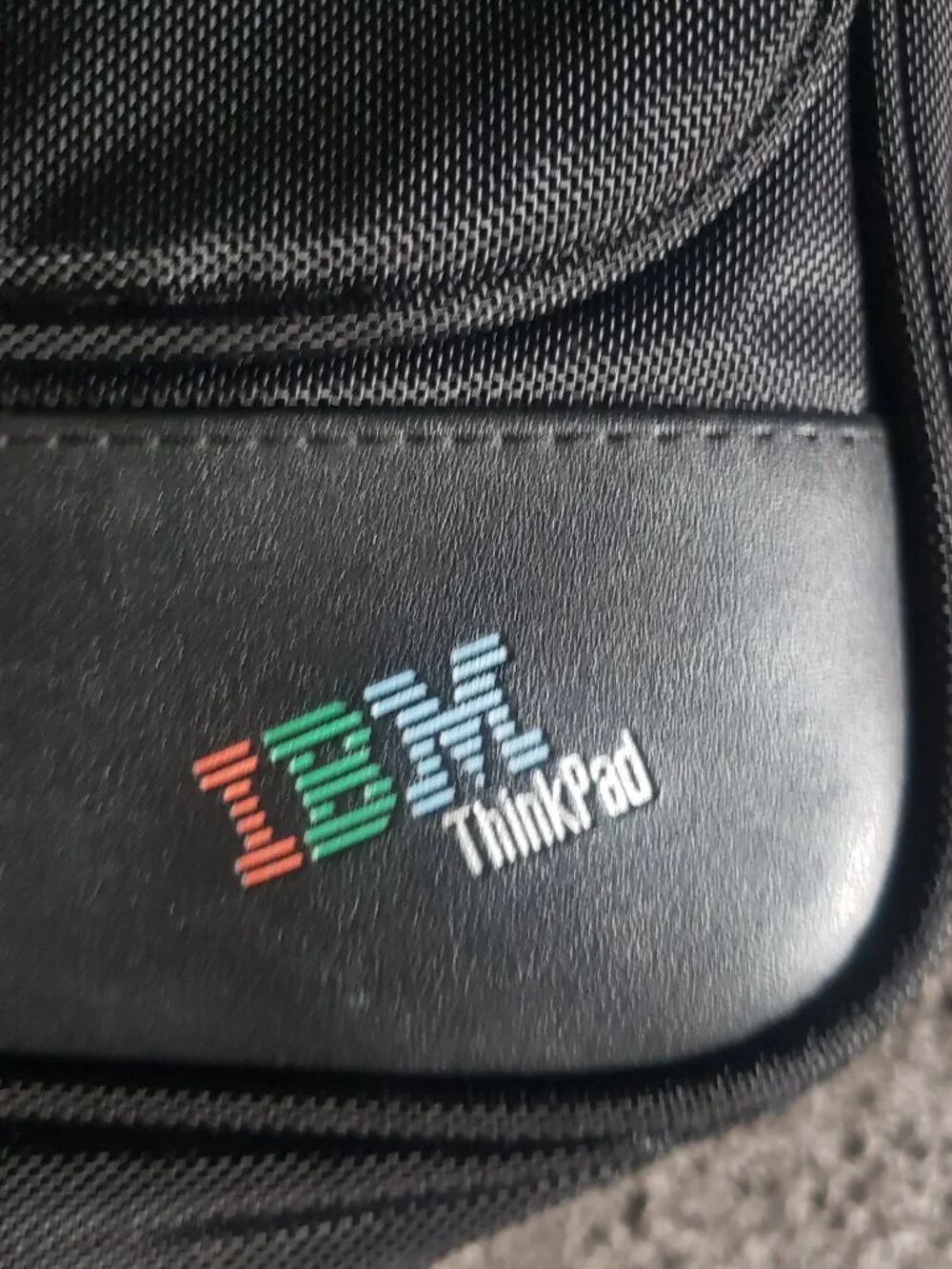 IBM ThinkPad Business Laptop Case Shoulder Bag Black Multi-Compartment